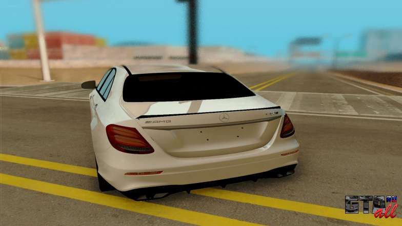 Mercedes-Benz E63 AMG W213 для GTA San Andreas задняя часть