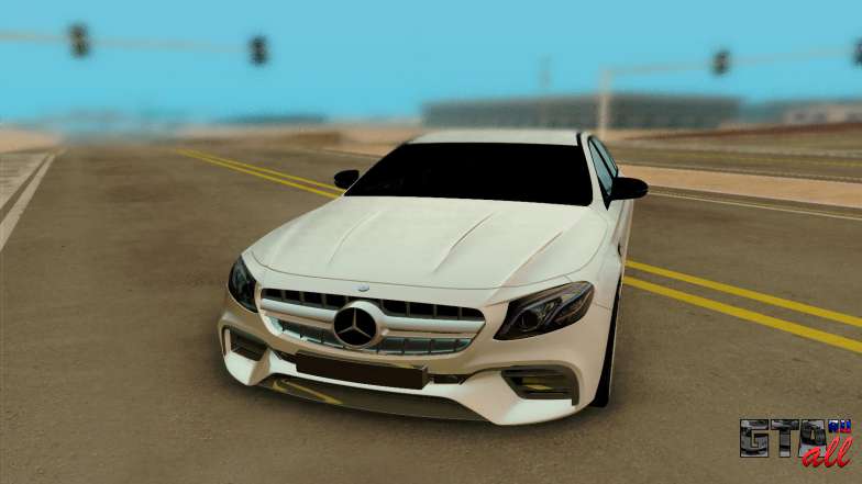 Mercedes-Benz E63 AMG W213 для GTA San Andreas передняя часть