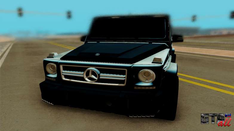 Mercedes-Benz G63 Brabus для GTA San Andreas передняя часть