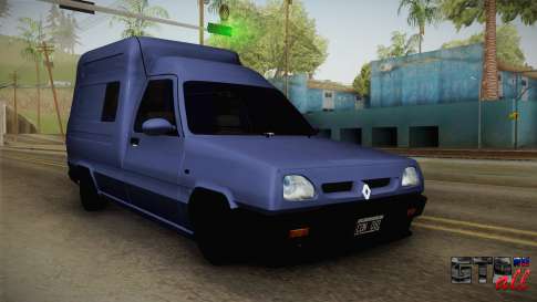 Renault Express для GTA San Andreas вид спереди