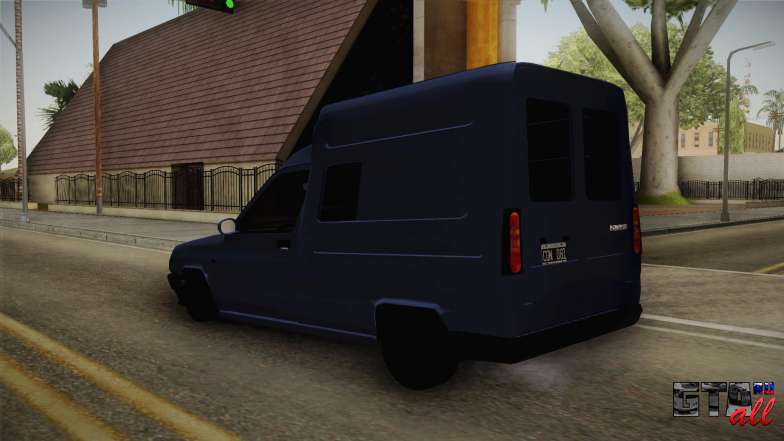 Renault Express для GTA San Andreas задняя часть