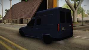 Renault Express для GTA San Andreas задняя часть