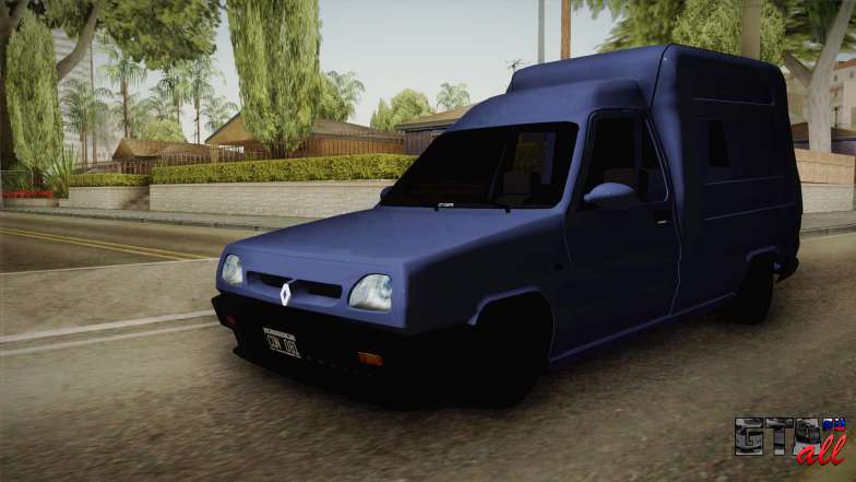 Renault Express для GTA San Andreas передняя часть