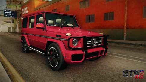 Mercedes-Benz G65 AMG 2013 для GTA San Andreas вид спереди