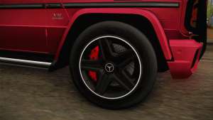 Mercedes-Benz G65 AMG 2013 для GTA San Andreas колеса