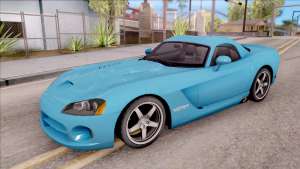 Dodge Viper SRT-10 для GTA San Andreas вид спереди