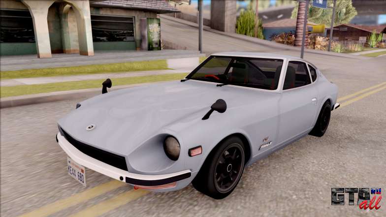 Nissan Fairlady Z 432 Stock 1969 для GTA San Andreas вид спереди