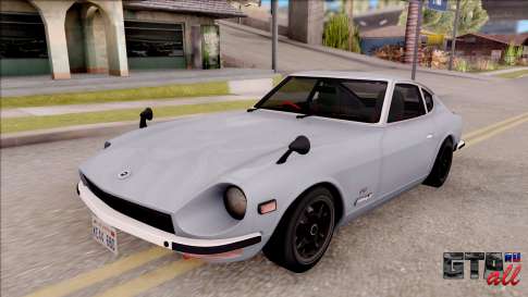 Nissan Fairlady Z 432 Stock 1969 для GTA San Andreas вид спереди