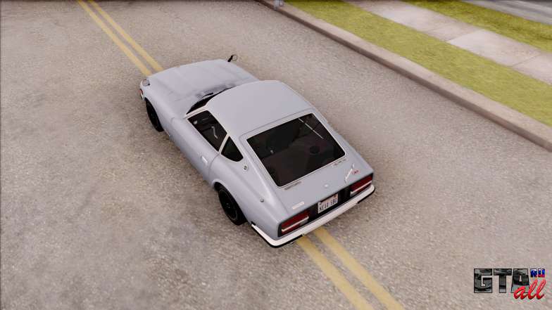 Nissan Fairlady Z 432 Stock 1969 для GTA San Andreas вид сверху