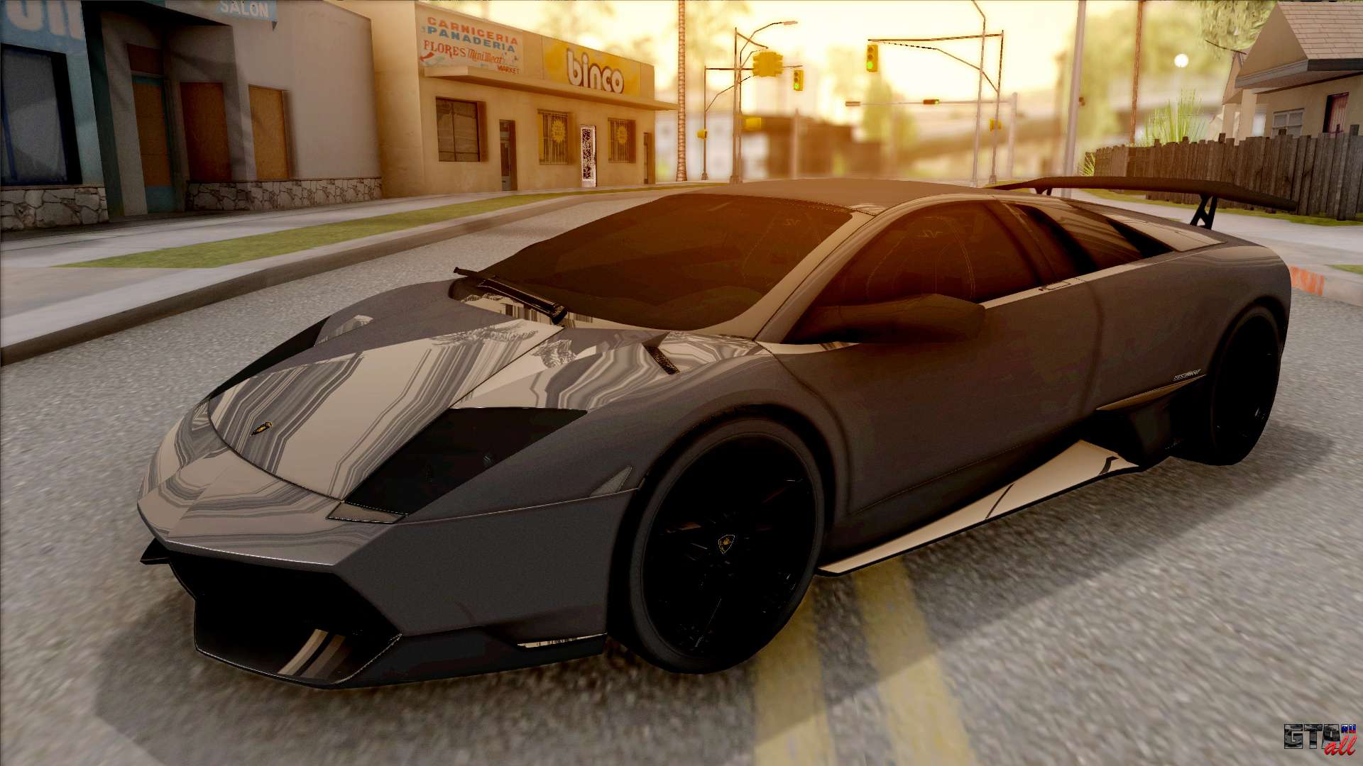 Lamborghini murcielago sv gta 5 фото 31