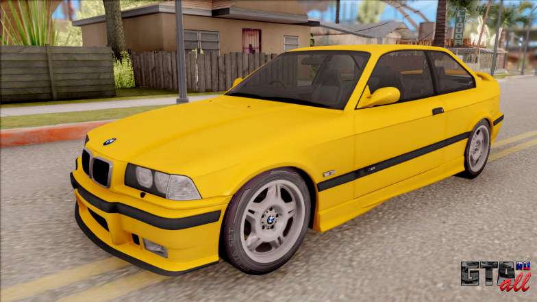 BMW M3 E36 1997 для GTA San Andreas вид спереди