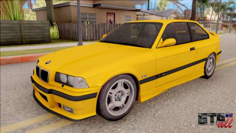 BMW M3 E36 1997 для GTA San Andreas вид спереди