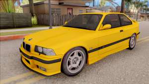 BMW M3 E36 1997 для GTA San Andreas вид спереди