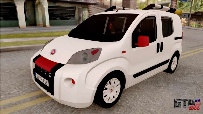 Fiat Fiorino для GTA San Andreas вид спереди