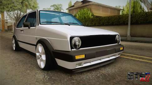 Volkswagen Golf MK2 2.0 TFSI Beta для GTA San Andreas вид спереди