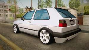 Volkswagen Golf MK2 2.0 TFSI Beta для GTA San Andreas вид сзади