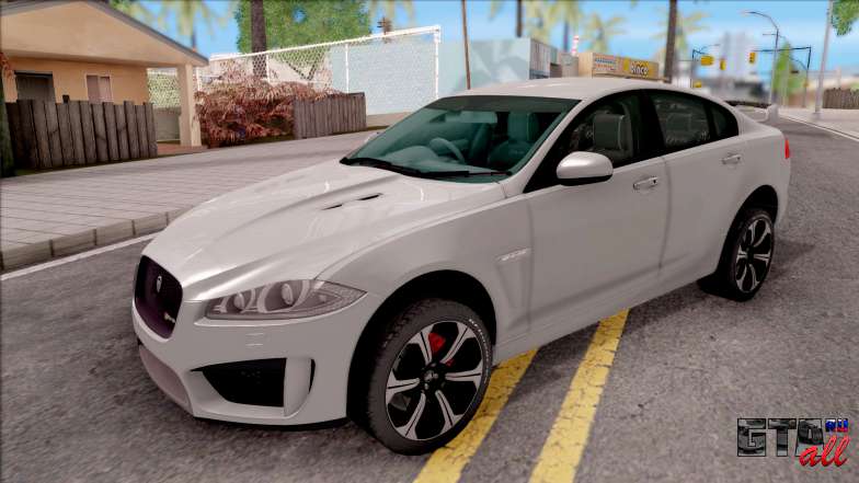 Jaguar XF R-S 2015 для GTA San Andreas вид спереди