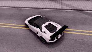 Lamborghini Aventador LP700-4 LB Walk Custom для GTA San Andreas вид сверху