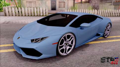 Lamborghini Huracan LP610-4 для GTA San Andreas вид спереди