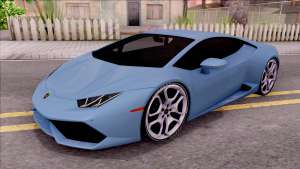 Lamborghini Huracan LP610-4 для GTA San Andreas вид спереди