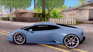 Lamborghini Huracan LP610-4 для GTA San Andreas вид сбоку