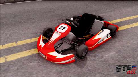 Shifter Kart 125cc для GTA San Andreas вид спереди