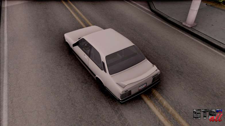 Chevrolet Chevette SLE 88 для GTA San Andreas вид сверху