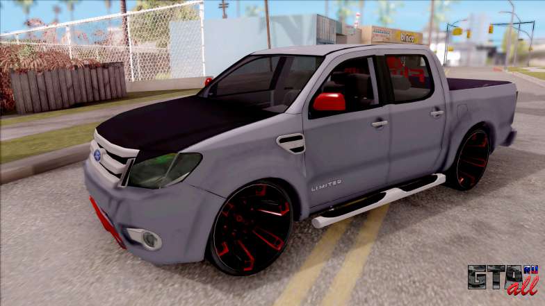 Ford Ranger 2014 Edition Flux Som для GTA San Andreas вид спереди