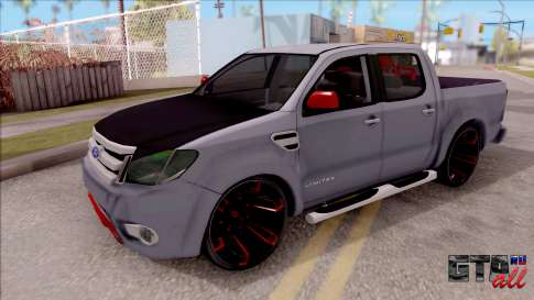 Ford Ranger 2014 Edition Flux Som для GTA San Andreas вид спереди