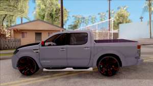 Ford Ranger 2014 Edition Flux Som для GTA San Andreas вид сбоку