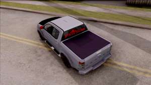 Ford Ranger 2014 Edition Flux Som для GTA San Andreas вид сверху