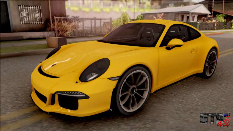 Porsche 911 R для GTA San Andreas вид спереди