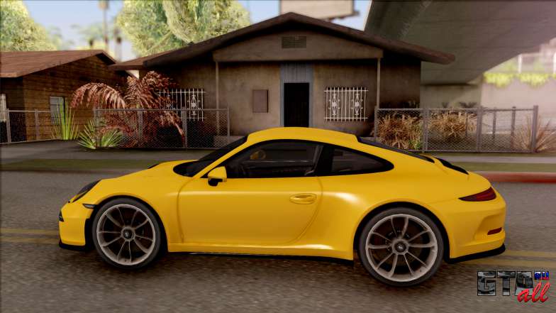 Porsche 911 R для GTA San Andreas вид сбоку