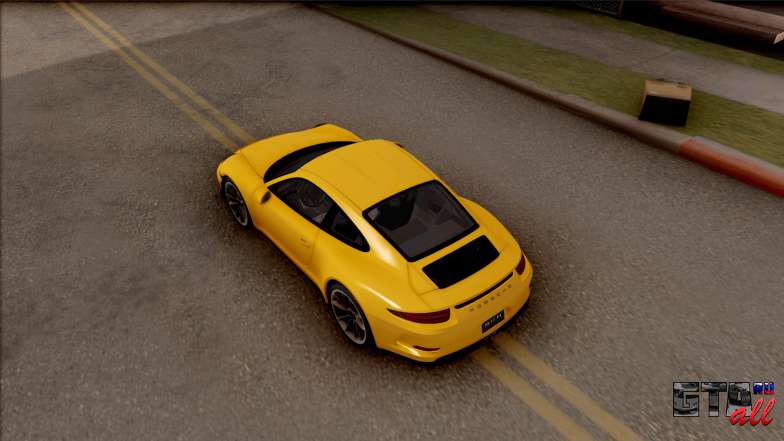 Porsche 911 R для GTA San Andreas вид сверху