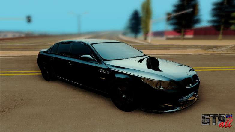 BMW M5 E60 для GTA San Andreas вид спереди