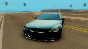 BMW M5 E60 для GTA San Andreas передняя часть