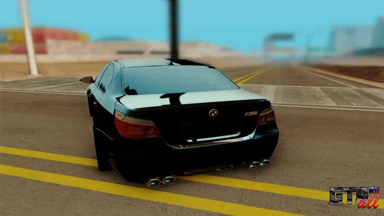 BMW M5 E60 для GTA San Andreas передняя часть