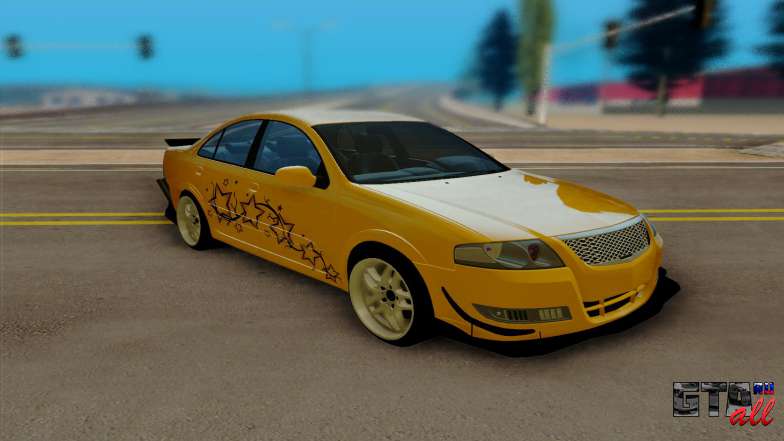 Nissan Almera для GTA San Andreas вид спереди