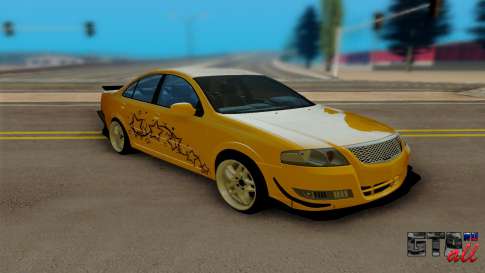 Nissan Almera для GTA San Andreas вид спереди