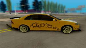 Nissan Almera для GTA San Andreas вид сбоку