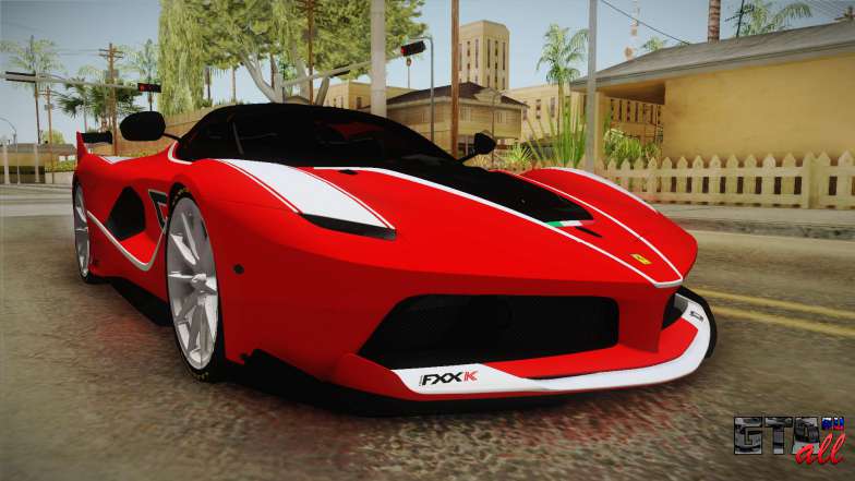 Ferrari FXX-K для GTA San Andreas передняя часть