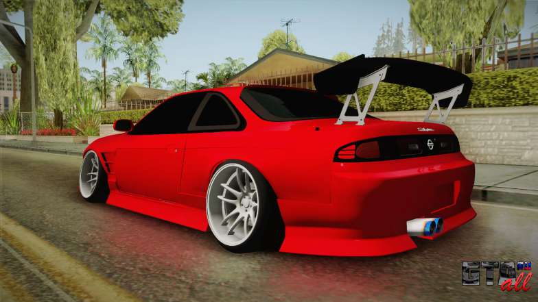 Nissan S14 240SX Front End для GTA San Andreas вид сзади