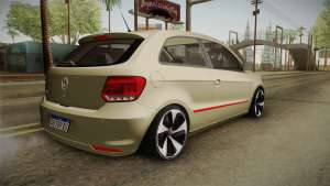 Volkswagen Golf VII GTI для GTA San Andreas вид сзади