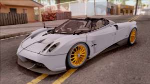 Pagani Huayra Roadster 2017 для GTA San Andreas вид спереди