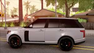 Range Rover Vogue Sport 2017 для GTA San Andreas вид сбоку