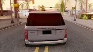 Range Rover Vogue Sport 2017 для GTA San Andreas вид сзади