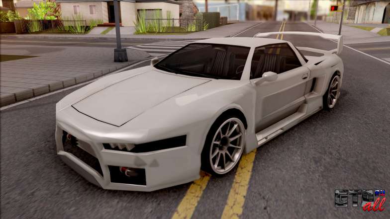 BlueRay Infernus V910 для GTA San Andreas вид спереди