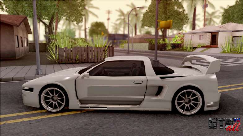 BlueRay Infernus V910 для GTA San Andreas вид сбоку