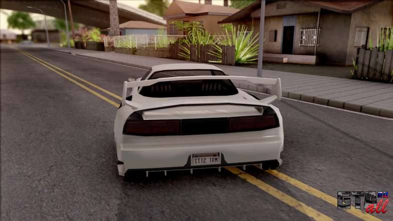 BlueRay Infernus V910 для GTA San Andreas вид сзади