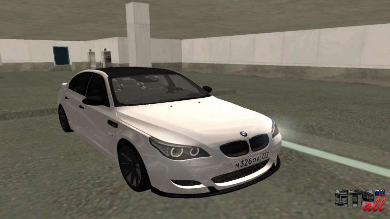 BMW M5 E60 для GTA San Andreas вид спереди